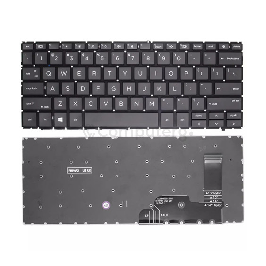 HP EliteBook X360 830 G8 - US Layout keyboard