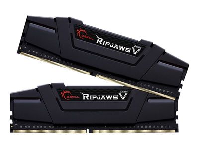 G.Skill RAM Ripjaws V - 16 GB (2 x 8 GB Kit) - DDR4 3600 DIMM CL18 - F4-3600C18D-16GVK