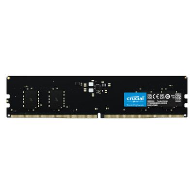 Crucial RAM - 8 GB - DDR5 4800 UDIMM CL40 - 50 pc. Tray - CT8G48C40U5T