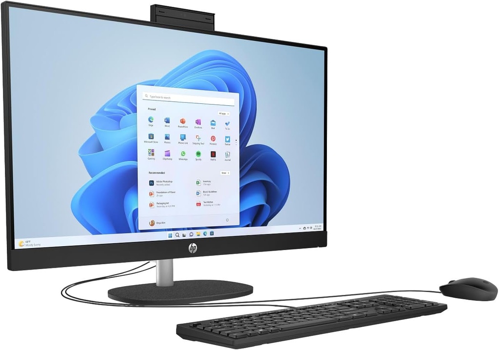 HP 27-CR1001NV Touch AiO