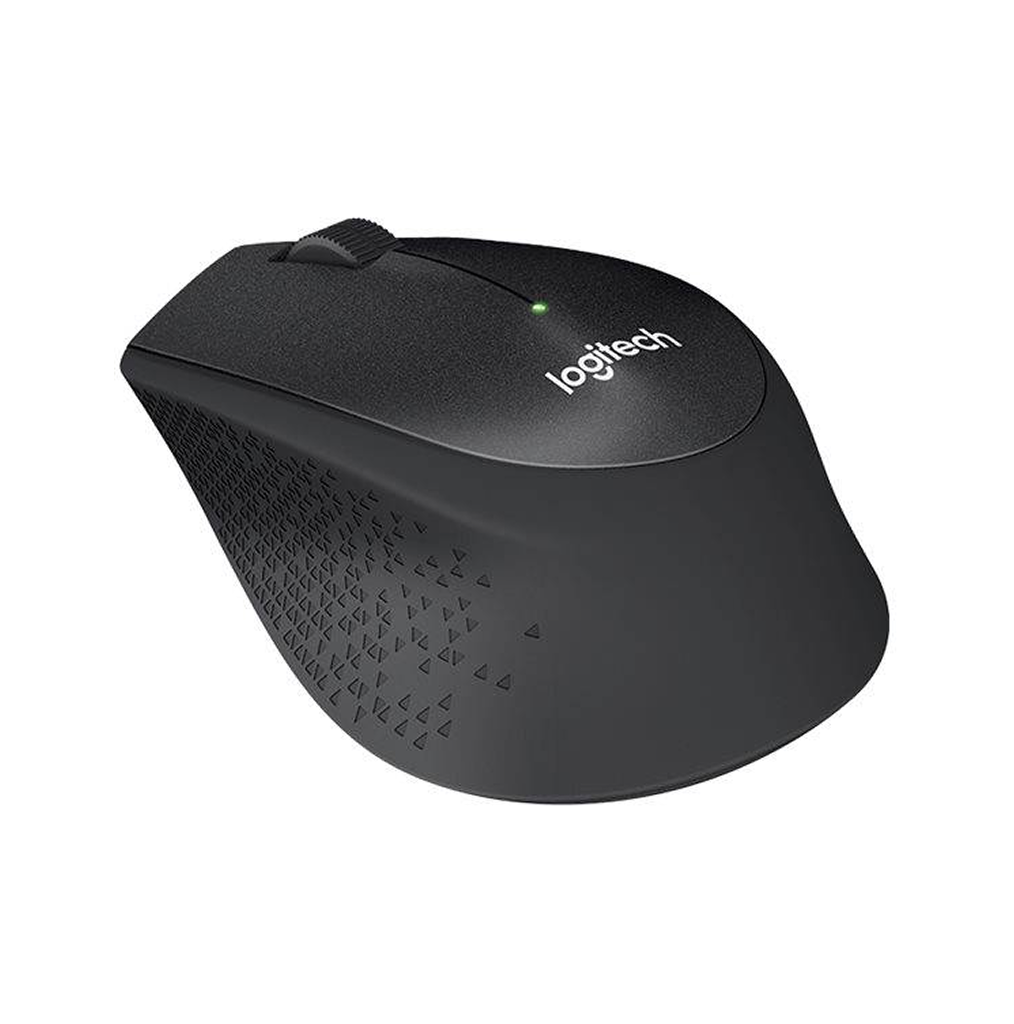 Logitech M330 Silent Plus Wireless Mouse - Black