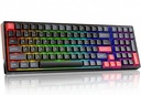 Machenike K600-B100 LITE Mechanical Gaming Keyboard 104 Red Switch Keys