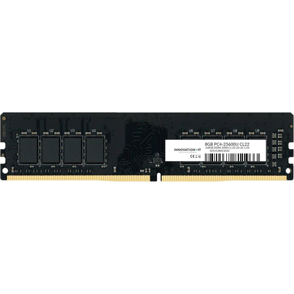 INNOVATION IT DDR4 8GB 3200MHZ CL22 1.2V LD FOR PC