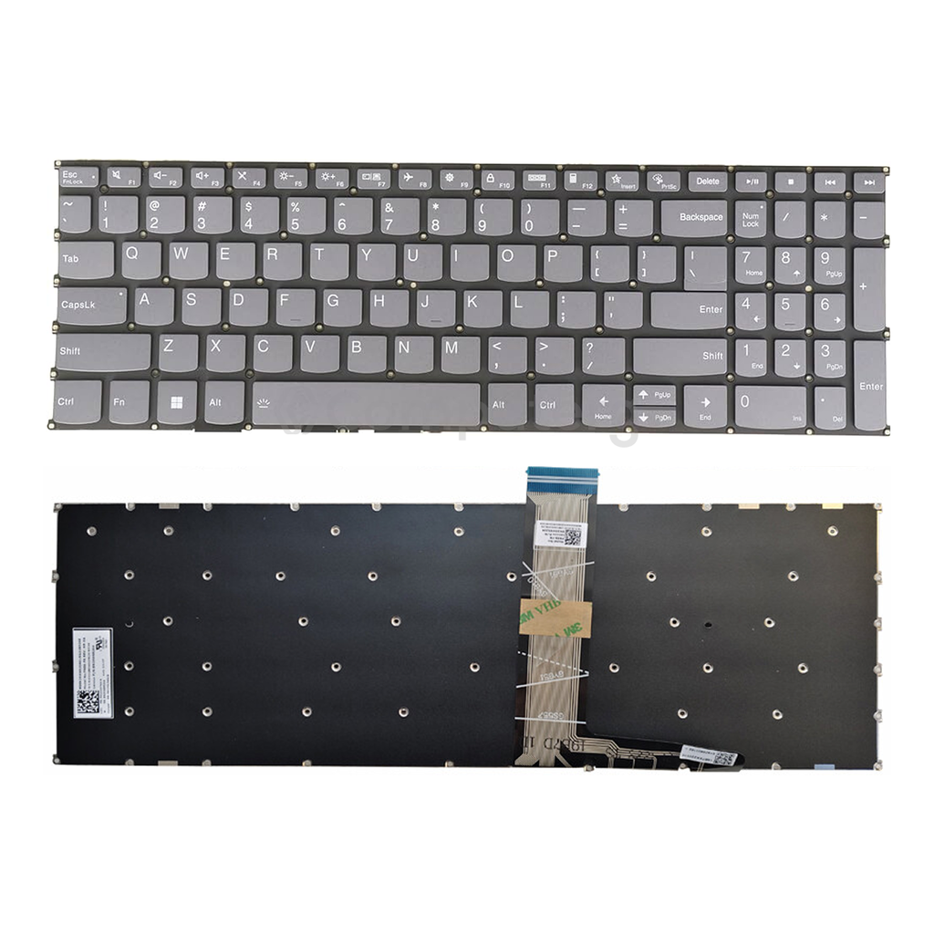 Lenovo IdeaPad 3 17ALC Series - US Layout Keyboard