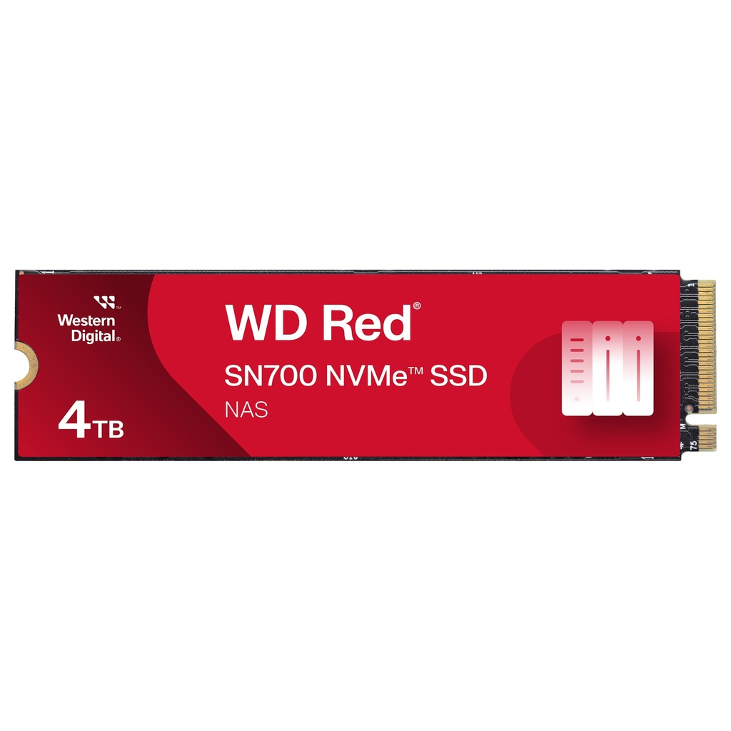 Western Digital WD Red SN700 4TB M.2 NVMe - WDS400T1R0C-68BDK0