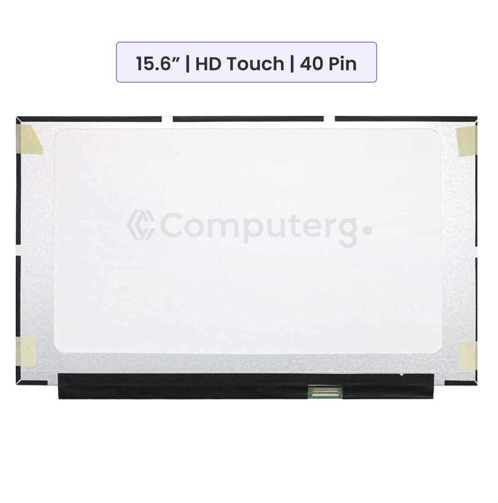 Laptop Screen Panel 15.6-Inch - HD (1366x768) Touch - 40 Pin - 1-Year Warranty