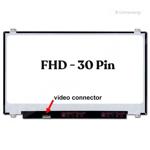 Laptop Screen Panel 17.3-Inch - FHD (1920x1080) - 30 Pin