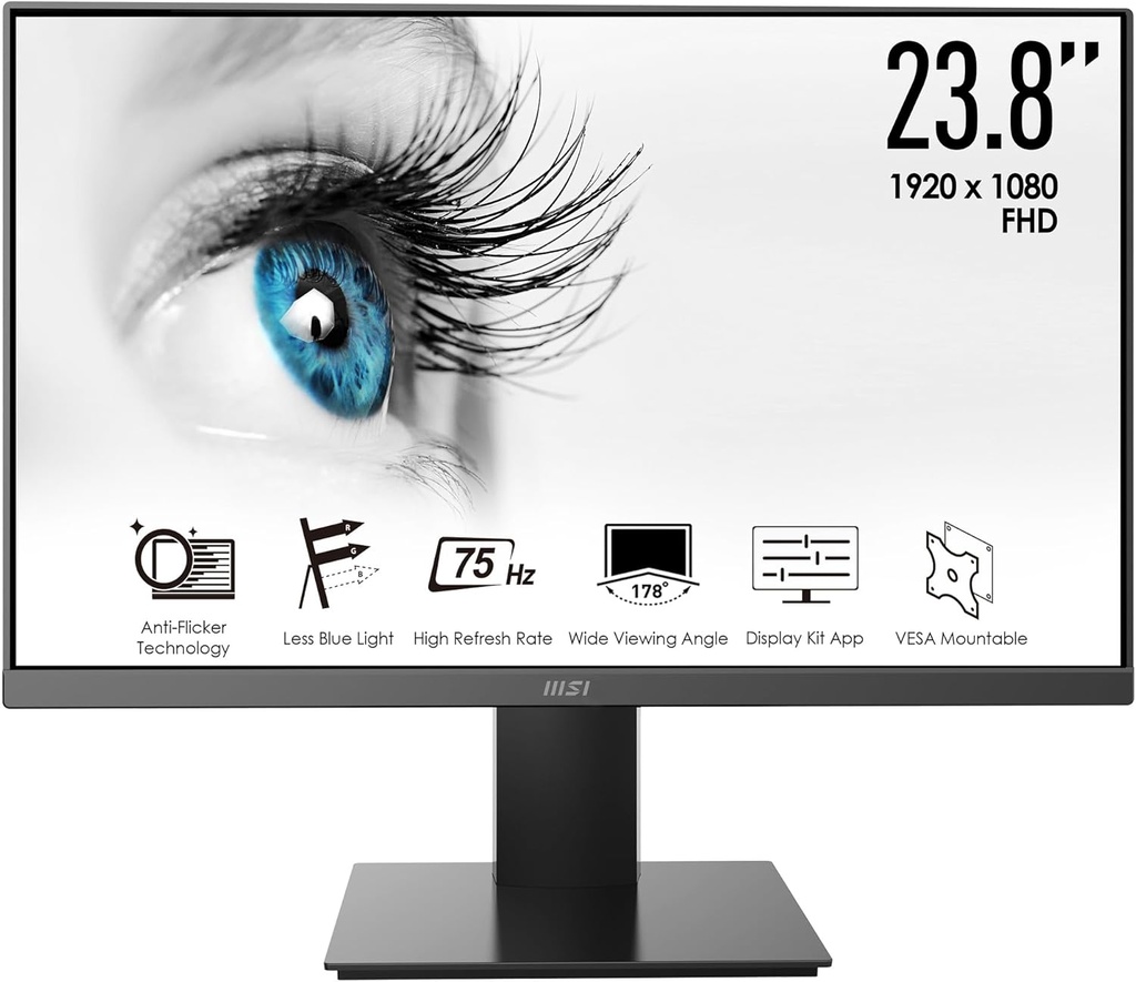 MSI PRO MP241X 23.8" FHD 75Hz VA Business Monitor