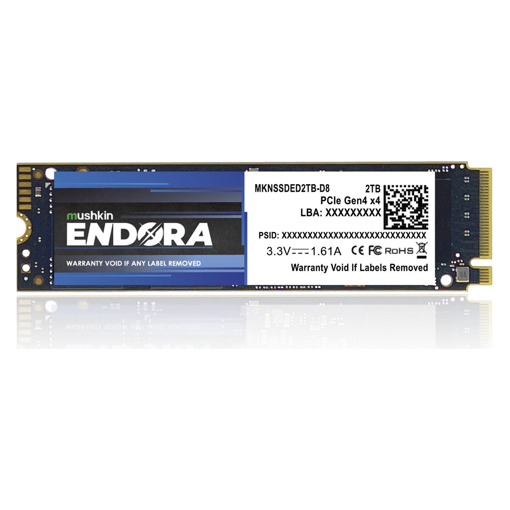 Mushkin Endora x 4 2TB M.2 NVMe - MKNSSDED2TB-D8