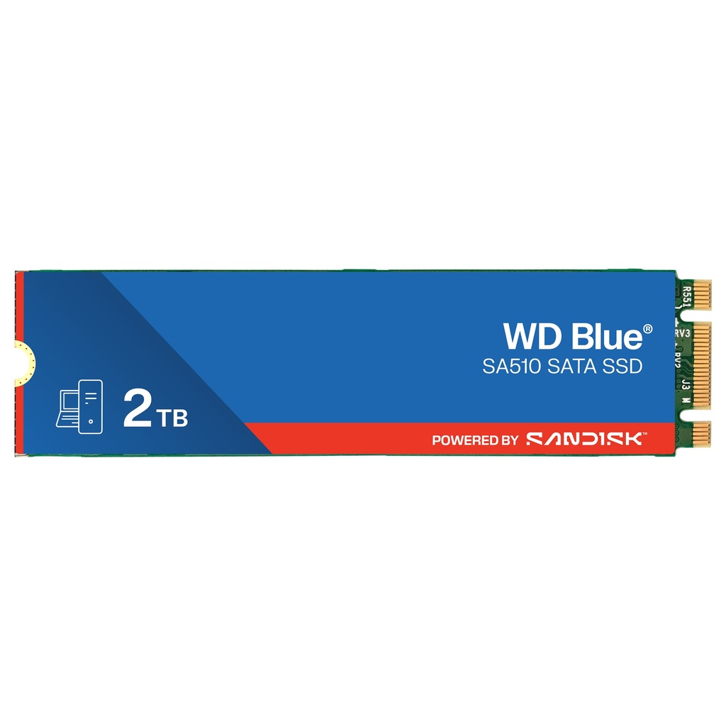 Western Digital WD SA510 2TB M.2 SATA - WDS200T3B0B-00C7C0