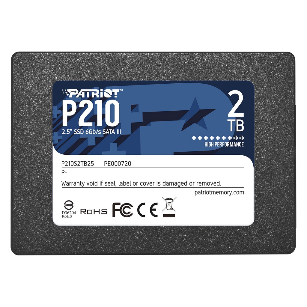 Patriot P210 2TB 2.5" SATA - P210S2TB25