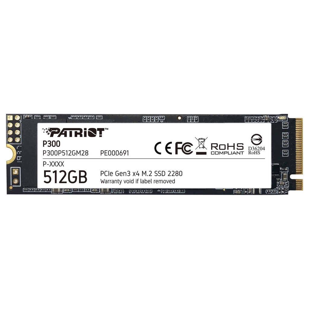 Patriot P300 512GB M.2 NVMe - P300P512GM28