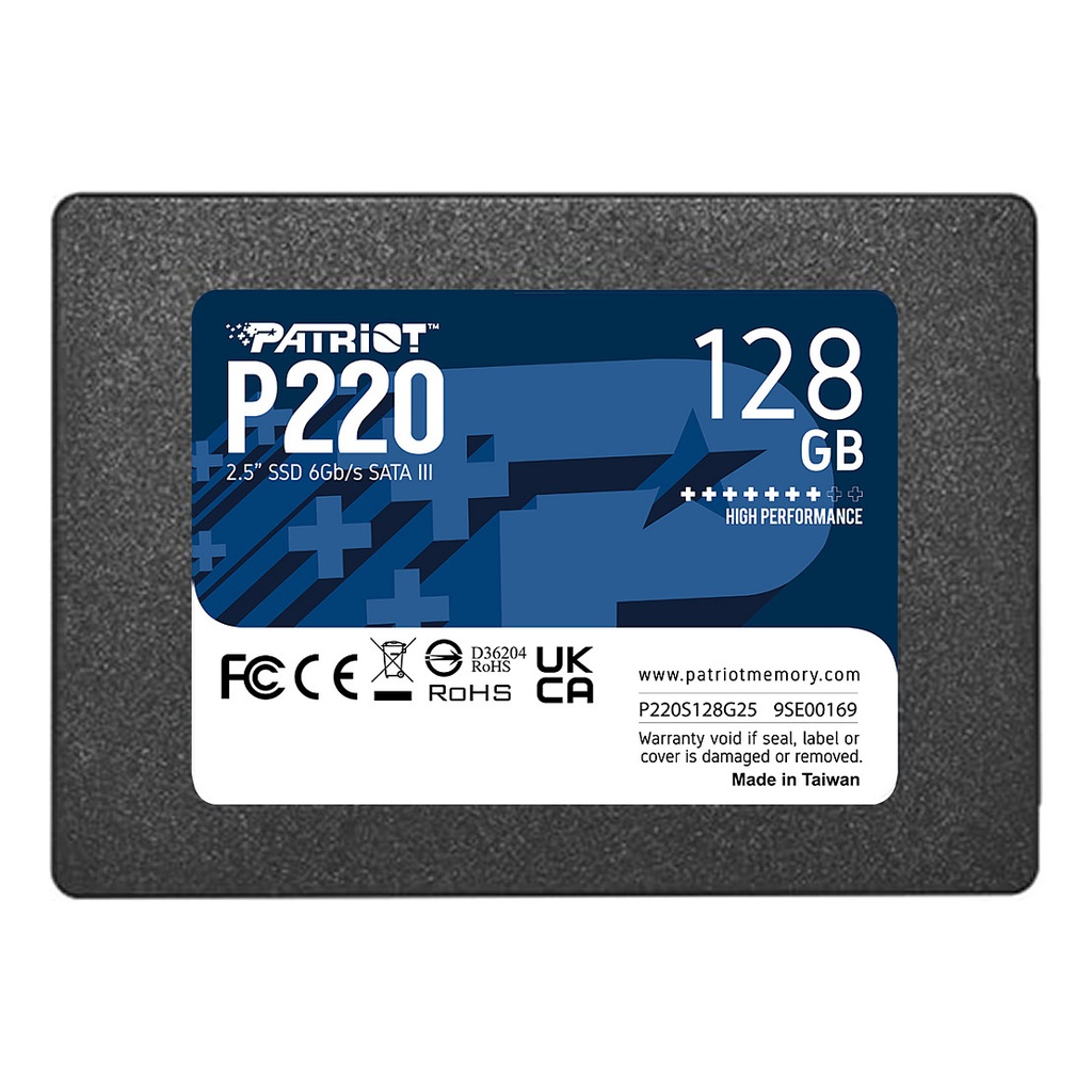 Patriot P220 128GB 2.5" SATA - P220S128G25