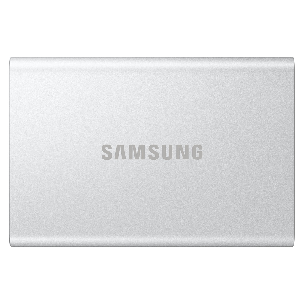 SAMSUNG T7 USB-C 3.1 Silver External Hard Drive - MU-PD2T WW 2TB - MU-PD2T0G/WW