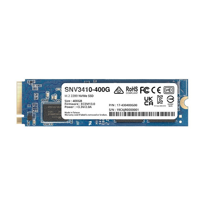 Synology SNV3410 - SNV3410 400GB M.2 NVMe - SNV3410-400G