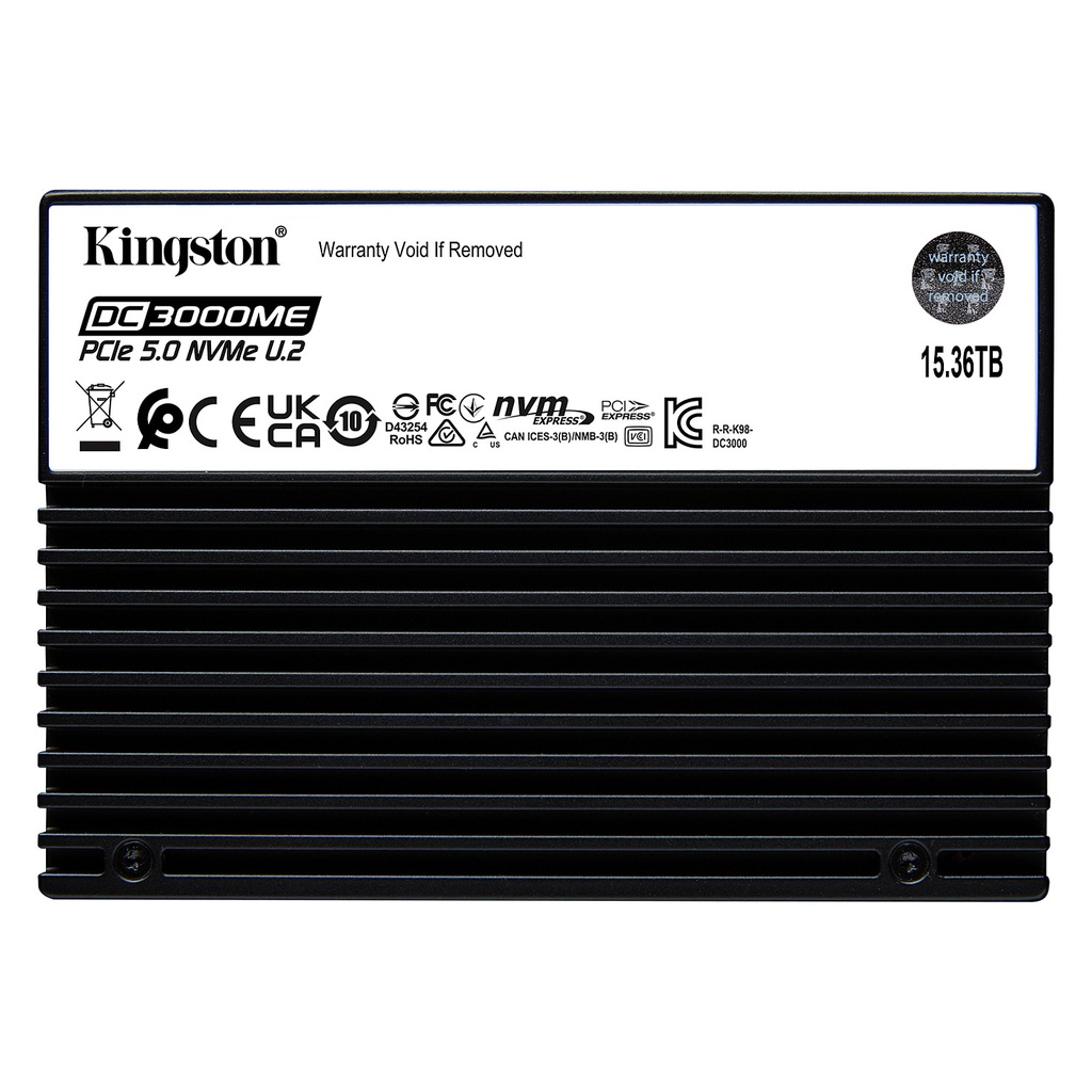 Kingston Enterprise DC3000ME - - Enterprise - Encrypted - SEDC3000ME/15T3
