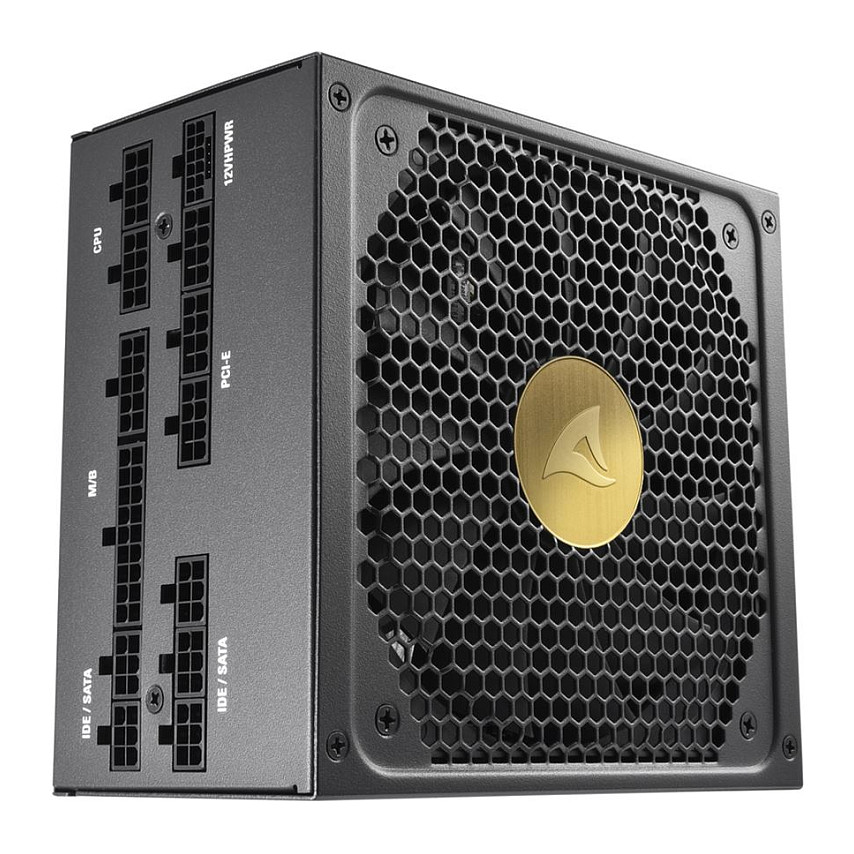 SHARKOON REBEL P30 (Black, 4x PCIe, Cable Management, 1000 Watt) 1000W 80+ Gold