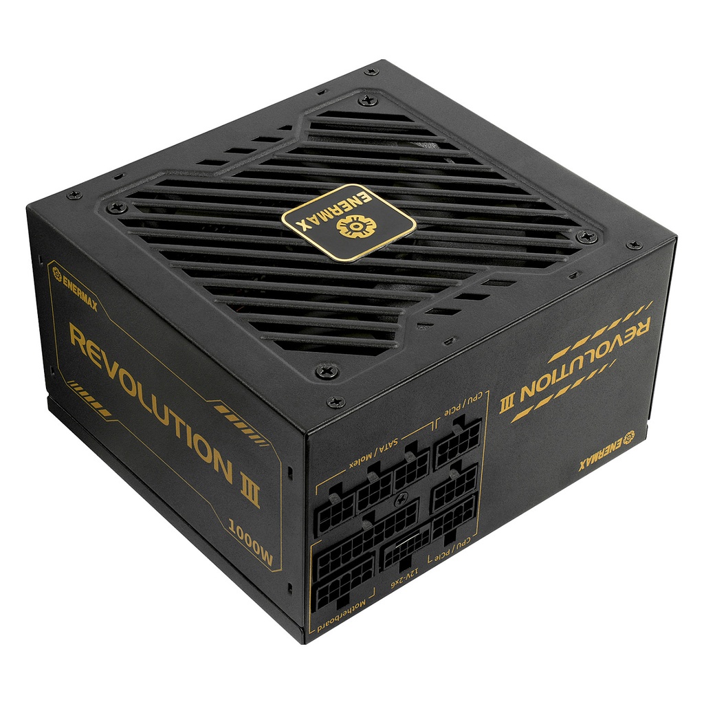 Enermax Power Supply Revolution3 Black FULLMO 1000W 80+ Gold