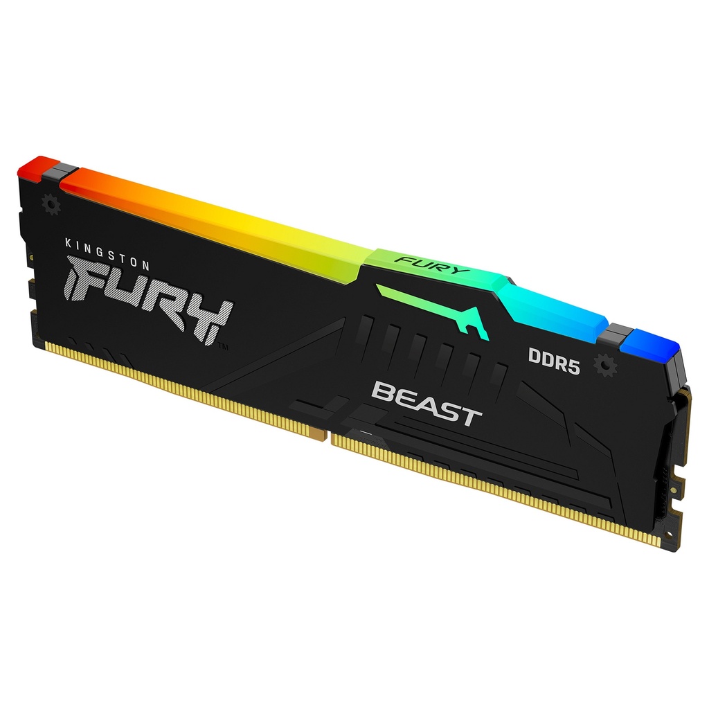 KINGSTON 16GB 6000MT/s DDR5 CL36 DIMM FURY Beast RGB EXPO