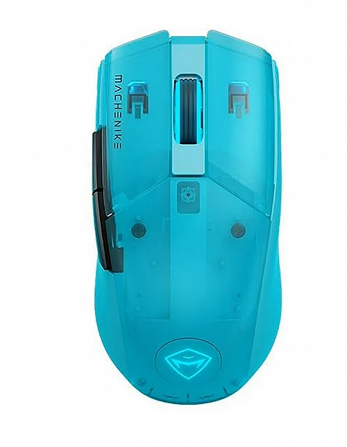 Machenike M7 Pro Wireless Gaming Mouse - Limited Edition Neon Translucent Blue