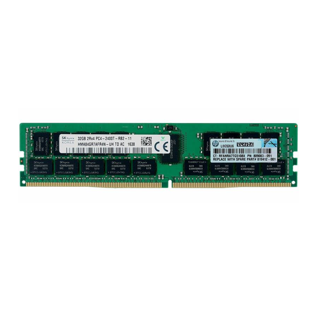 HP 32GB DDR4-2400 ECC RDIMM Server RAM (809083-091)