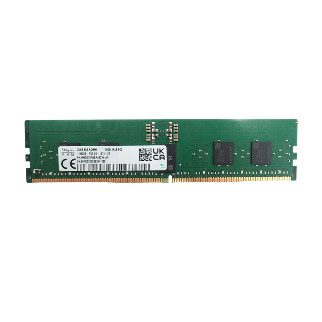 SK hynix 16GB DDR5-5600 ECC RDIMM Server RAM (HMCG78AGBRA623N)