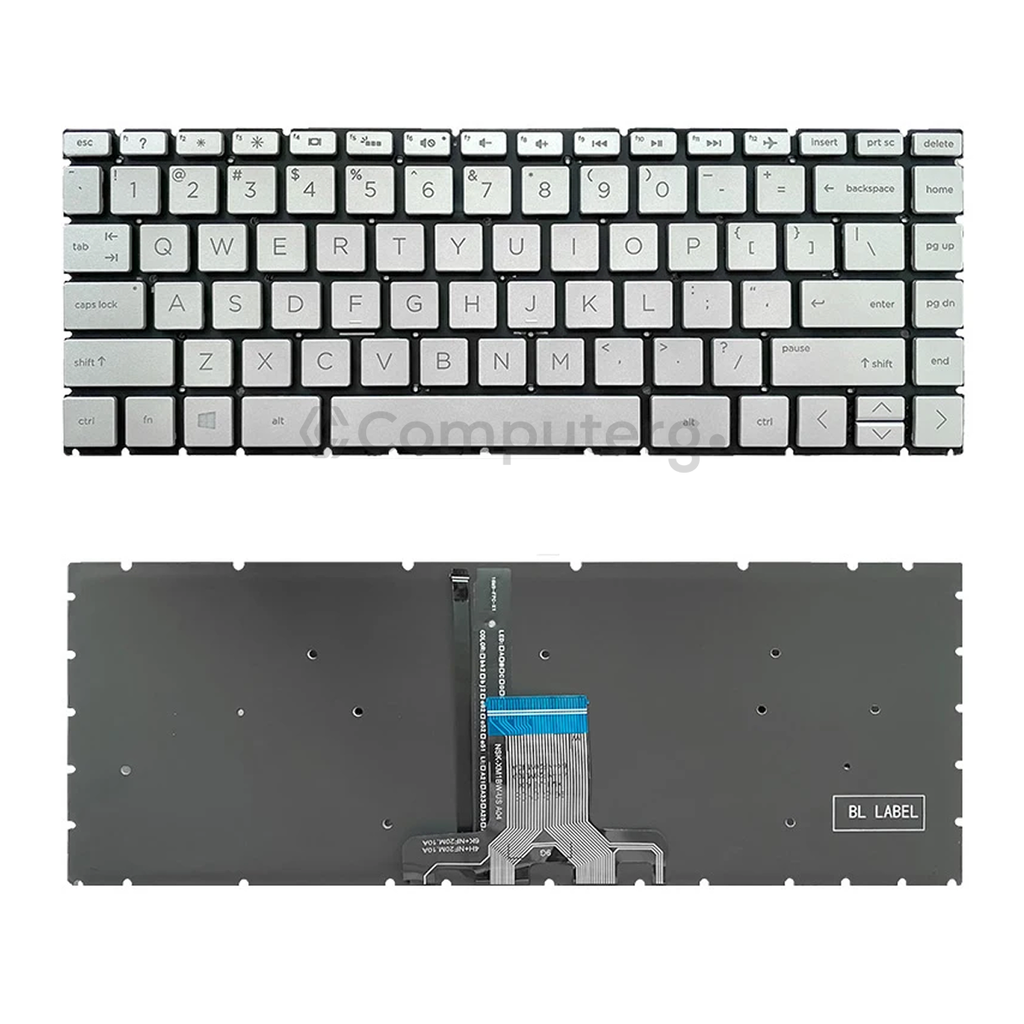 HP Pavilion X360 14s-DQ - Backlight - US Layout Keyboard
