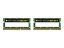 CORSAIR RAM Value Select - 16 GB (2 x 8 GB Kit) - DDR3L 1600 SO-DIMM CL11 - CMSO16GX3M2C1600C11