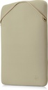 15.6" HP Carry Case Neoprene Reversible Protective 2F2K6AA - Gold/Black