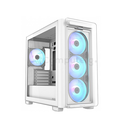 ASUS PC Case mATX Tempered Glass 4xARGB Fans A23 PLUS White