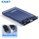 EAGET USB 3.0 External Drive Enclosure 2.5"