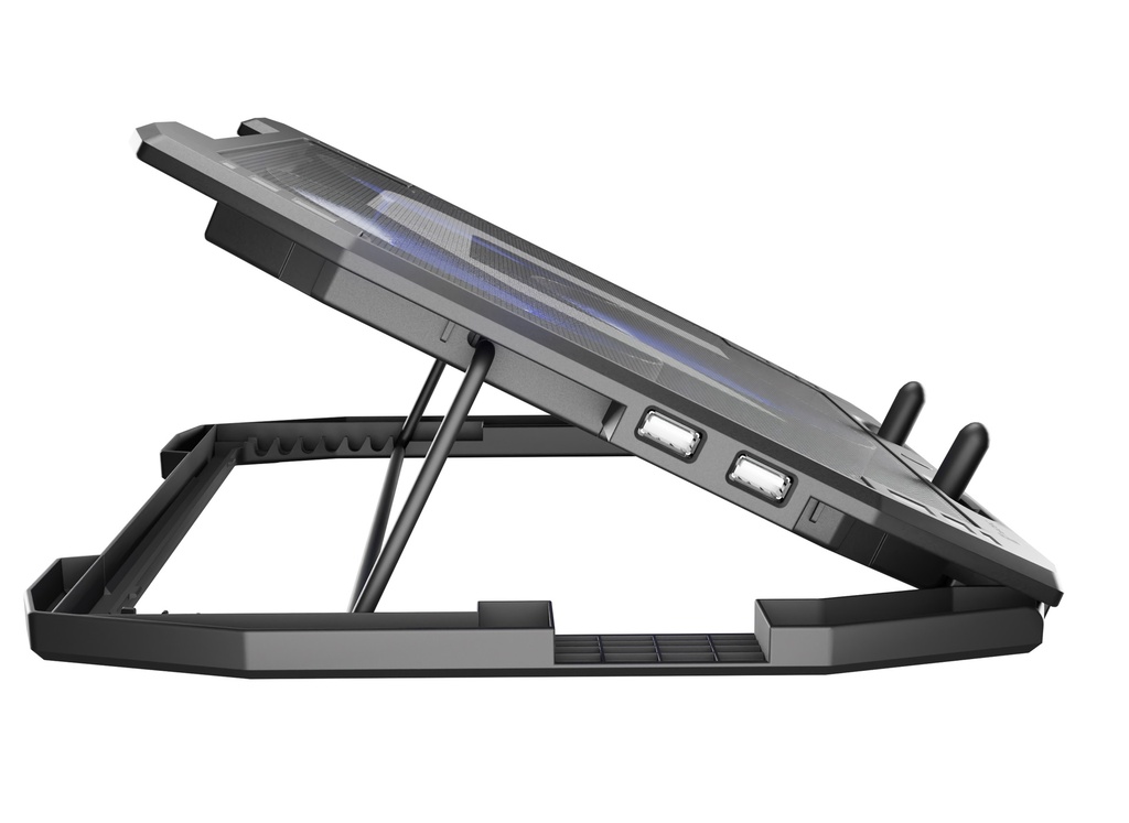 Natec ORIOLE Laptop Cooling Stand 17.3'' with 3 Fans/LED/2xUSB