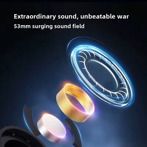 Machenike GX60 Gaming Headphone ANC Tri-mode Wired+Bluetooth+2.4G