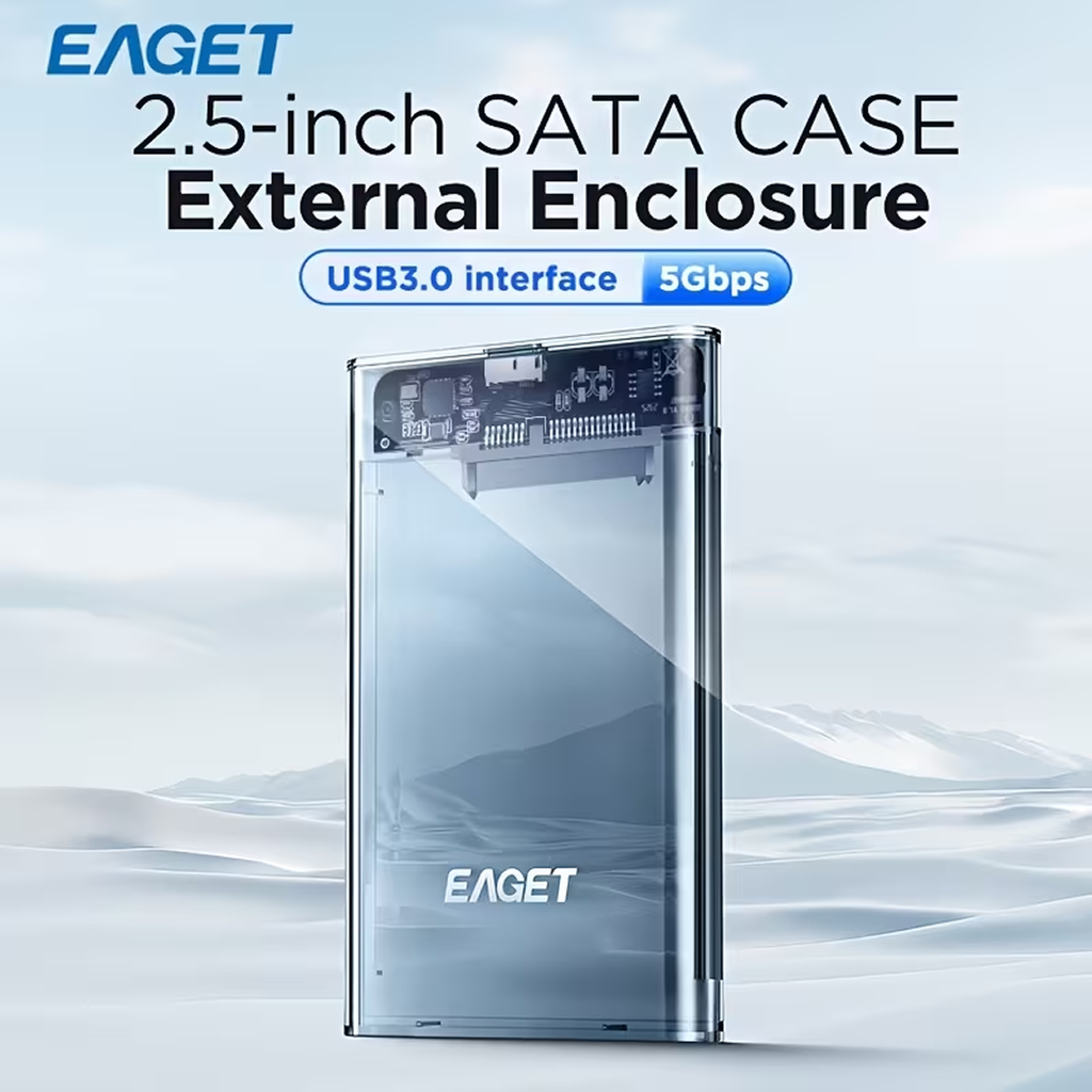 EAGET 6.35cm External Hard Drive Enclosure