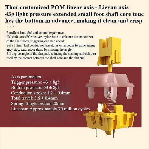 Thunderobot ONCE81 Tri-mode 2.4GHz-BT-USB C Gaming Mechanical Keyboard