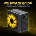 Armaggeddon VOLTRON GOLD 800 Gaming PSU 800W Modular & Certified 80+ Black