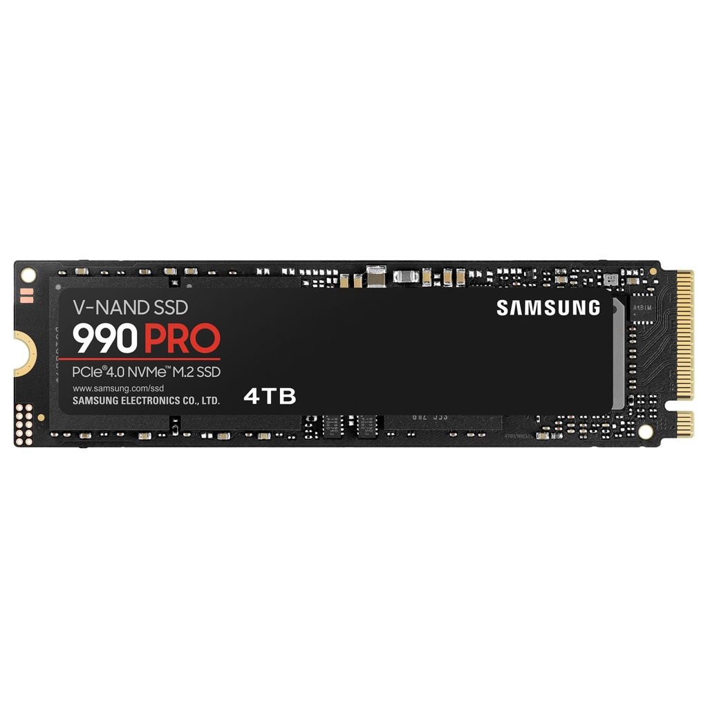 Samsung SSD 990 PRO MZ-V9P4T0BW - 4 TB - M.2 2280 - PCIe 4.0 x4 NVMe