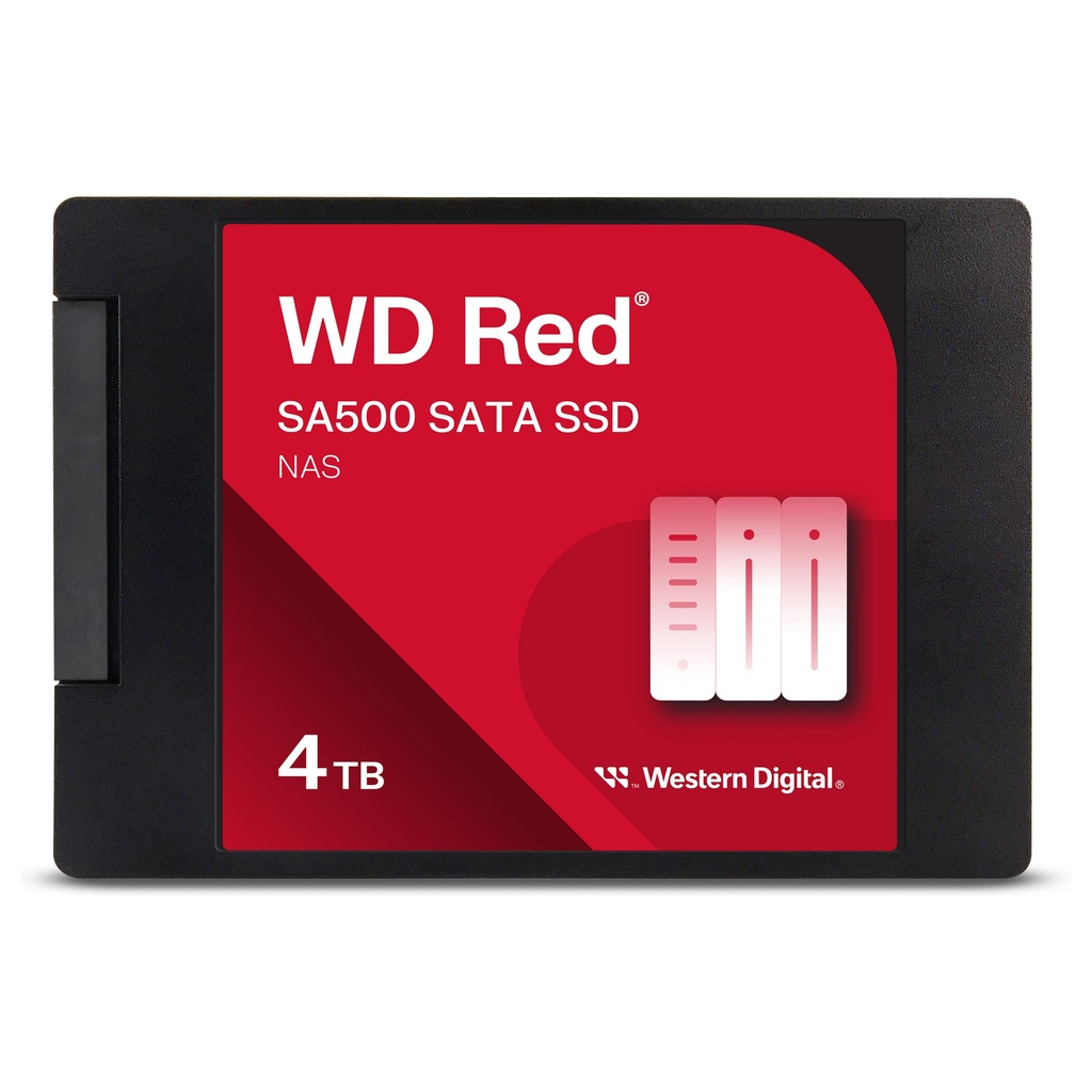 SSD 2.5" 4TB WD Red SA500 NAS - WDS400T2R0A
