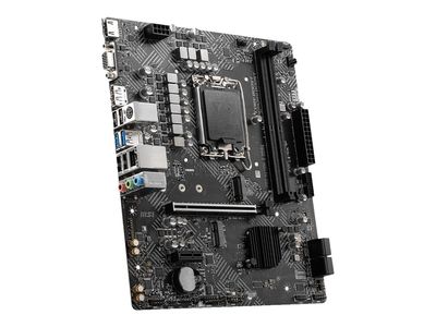 MSI Motherboard PRO H610M-G DDR4 - micro ATX - Socket LGA1700 - Intel H610 · 7D46-009R