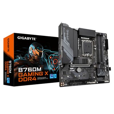 GIGABYTE Mainboard B760M GAMING X DDR4 - Micro ATX - Sockel Intel 1700 - Intel B760 - B760M GAMING X DDR4