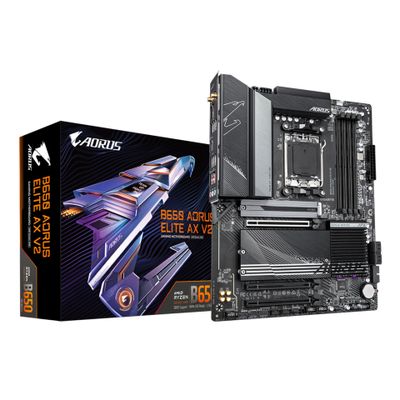 Gigabyte Mainboard B650 AORUS ELITE AX V2 - ATX - Socket AM5 - AMD B650 - B650 A ELITE AX V2