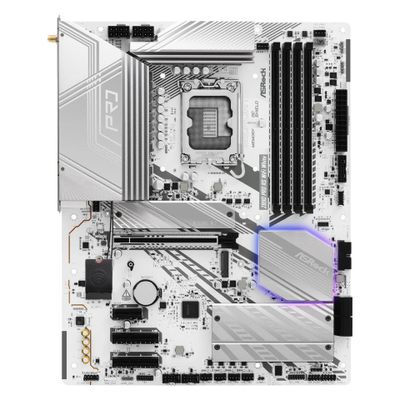 ASROCK Motherboard Z890 Pro RS WiFi White - ATX - Socket LGA1851 - Intel Z890 · 90-MXBQC0-A0UAYZ