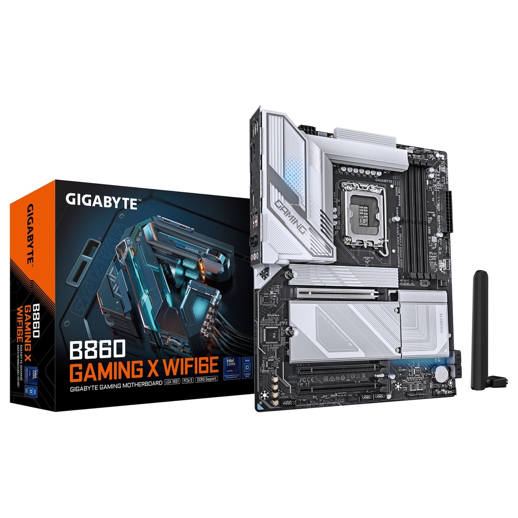 GIGABYTE B860 GAMING X WIFI6E - motherboard - ATX - LGA1851 Socket - AMD B850 - B860 GAMING X WIFI6E