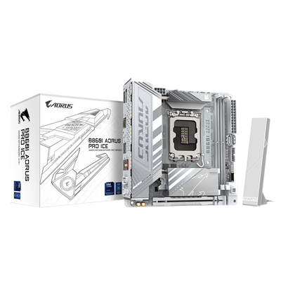 AORUS B860I PRO ICE - motherboard - mini ITX - LGA1851 Socket - B860 - B860I AORUS PRO ICE