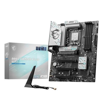 MSI Motherboard B860 Gaming Plus WIFI - ATX - LGA1851 - Intel B860 · 7E41-003R