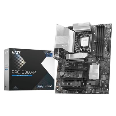 MSI PRO B860-P - motherboard - ATX - LGA1851 Socket - B860 - 7E41-002R