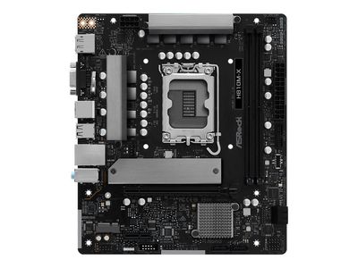 ASROCK H810M-X - motherboard - micro ATX - LGA1851 Socket - H810 · 90-MXBS4-A0UAYZ
