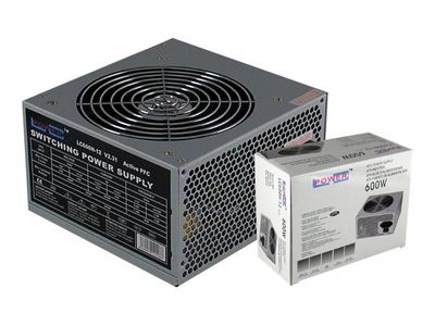 LC Power power supply Office LC600H-12 V2.31 - 600 Watt - LC600H-12 V2.31