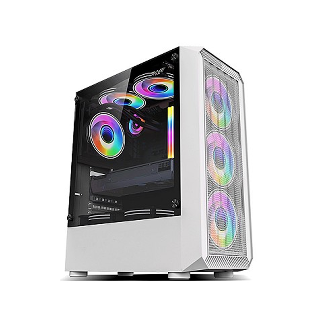 Armaggeddon Gaming Case ATX 4xARGB TRITRON PRO 100 White