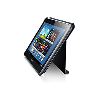 10.1" Samsung Book Cover EFC-1G2NGECSTD - Dark Grey